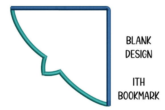 Blank ITH Corner Bookmark Review