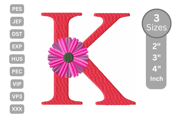 Blossom Alphabet Letter - K Review