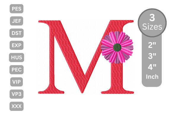 Blossom Alphabet Letter - M Review for Etsy
