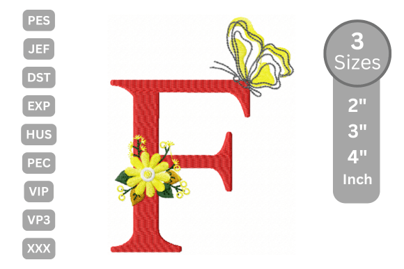 Butterfly Bloom Alphabet - F Review