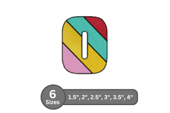 Candy Stripe Alphabet -0 Embroidery Review