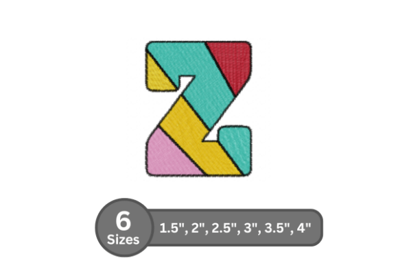 Candy Stripe Alphabet -Z Review