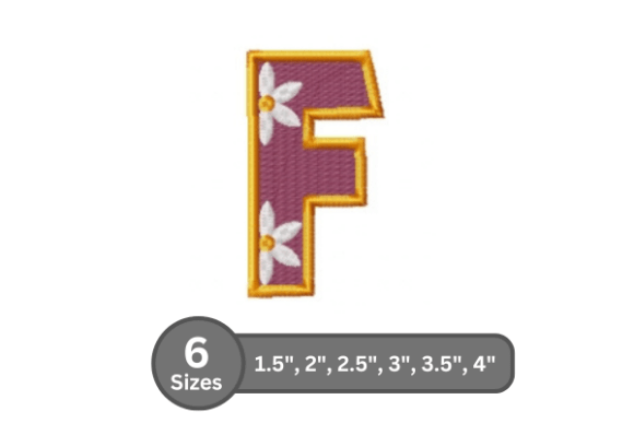 Daisy Joy Alphabet -F Review for Craft Fairs