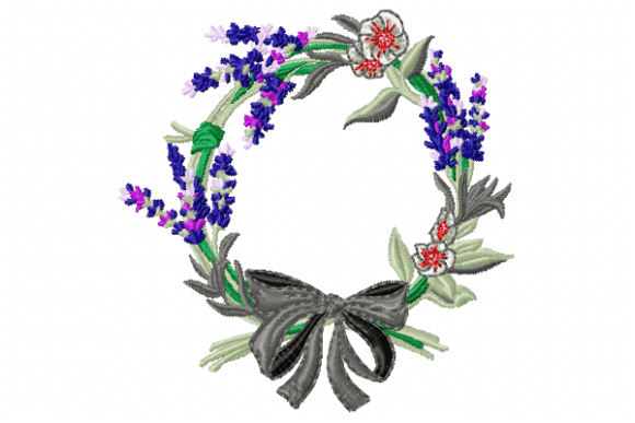 Lavender Floral Wreath Design Review
