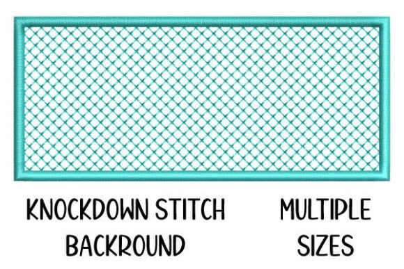 Rectangular Knockdown Stitch Background