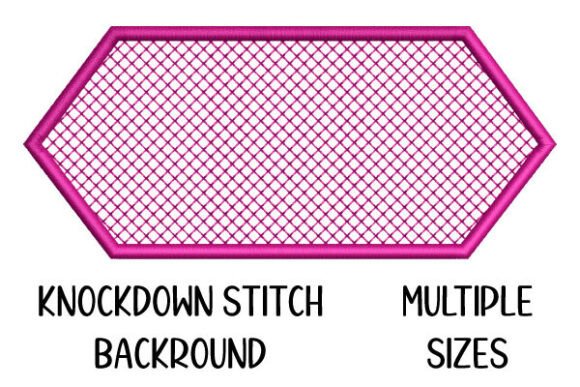 Review: Elongated Knockdown Stitch Background